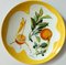 Erotic Grapefruit Porcelain Plate in the style of Salavador Dali, Image 1