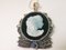 Pendant in Gold and Silver with Cameo, Sapphire & Diamond 4