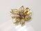 Vintage Gold Diamant Brosche, 1940er 5