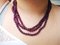 Vintage Necklace with Amethyst Beads 2