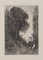 Jean-Baptiste Camille Corot, Le Sommeil de Diane, 1873, Gravure 1