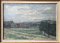 Albert Quizet, Vista de los suburbios de París, 1930, óleo sobre lienzo, enmarcado, Imagen 2