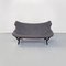 Italian Modern Foliage Sofa in Grey Fabric and Black Iron from Kartell, 2000s 2