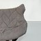 Italian Modern Foliage Sofa in Grey Fabric and Black Iron from Kartell, 2000s, Image 6