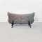 Italian Modern Foliage Sofa in Grey Fabric and Black Iron from Kartell, 2000s, Image 4