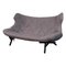 Italian Modern Foliage Sofa in Grey Fabric and Black Iron from Kartell, 2000s 1