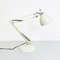 Norwegian Naska Loris Table Lamp in White Metal by Jac Jacobsen for Luxo, 1950s 2