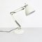 Lampe de Bureau Naska Loris en Métal Blanc par Jac Jacobsen pour Luxo, 1950s 5