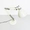 Lampe de Bureau Naska Loris en Métal Blanc par Jac Jacobsen pour Luxo, 1950s 4