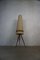 Tripod Floor Lamp with Teak Feet, Image 1