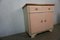 Mid-Century Pink & Beige Cupboard, Image 6