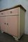 Mid-Century Pink & Beige Cupboard 4