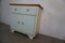 Blue & Beige Cupboard with Hidden Enamelled Sink, Image 3