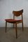 Teak & Oak Dining Chairs by Wilhelm Benze, Set of 4 2
