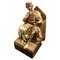 Escultura italiana de bronce dorado del siglo XX, años 40, Imagen 1