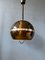 Mid-Century Space Age Globe Pendant Lamp from Dijkstra, 1970s, Image 1