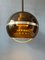 Mid-Century Space Age Globe Pendant Lamp from Dijkstra, 1970s, Image 2