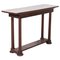 19th-Century English Mahogany Console or Hall Table 1