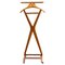 Wood and Brass Valet Stand by Ico Parisi for Fratelli Reguitti, Italy, 1960s, Image 1