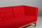 Rotes und gelbes 3-Sitzer Sofa aus Wolle und Buche von Erik Jørgensen, 1960er 4