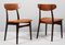 Dining Chairs in Rosewood and Leather by Henning Kjærnulf, 1960s, Image 5