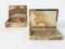 Mid Century Italian Onyx Marble Boxes, Set of 2 3