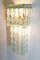 Mid-Century Large Murano Wall Sconces, Italy, Set of 2 15