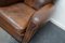 French Club Chairs in Cognac Leather with Moustache Back, 1940s, Set of 2, Image 12