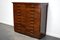 German Apothecary Bank of Drawers in Oak, 1930s 2