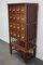 Vintage English Apothecary Cabinet in Oak 17
