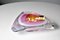 Murano Sommerso Ashtray by Venetria Oball, 1980s, Image 12