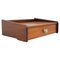 Danish Floating Wall Shelf with Drawer in Teak, 1960s, Image 1