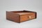 Danish Floating Wall Shelf with Drawer in Teak, 1960s, Image 3
