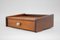 Danish Floating Wall Shelf with Drawer in Teak, 1960s, Image 4