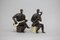 Czechoslovakia Ceramic Figurines of Musicians, 1970s, Image 2