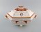 Antique English Lidded Tureen in Hand-Painted Porcelain, Image 2