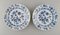 Antique Meissen Blue Onion Dinner Plates in Hand-Painted Porcelain, Set of 6, Image 4