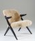 Mid-Century Scandinavian Easy Chairs in Sheepskin by Bengt Ruda for NK, Set of 2, Image 2