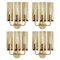 Mid-Century Swedish Wall Lamps in Brass and Glass by Hans-Agne Jakobsson, Image 1