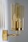 Mid-Century Swedish Wall Lamps in Brass and Glass by Hans-Agne Jakobsson 4