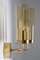 Mid-Century Swedish Wall Lamps in Brass and Glass by Hans-Agne Jakobsson, Image 4