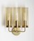 Mid-Century Swedish Wall Lamps in Brass and Glass by Hans-Agne Jakobsson 2