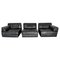 Leather Model DS76 Modular Sofa attributed to de Sede, 1972, Set of 3 1