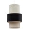 Dutch Black and White Pendant Lamp from Philips, 1960s 1