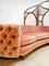 Hollywood Baroque Padded Pink Velvet Sofa 4