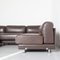 Modulares Durlet Sofa in Braun, 5er Set 14