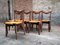 Straw Chairs by Guillerme & Chambron for Votre Maison, Set of 8 4