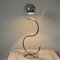 Lámpara de pie escultural ajustable de cromo, años 60, Imagen 7