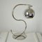 Lámpara de pie escultural ajustable de cromo, años 60, Imagen 10