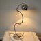 Lámpara de pie escultural ajustable de cromo, años 60, Imagen 5